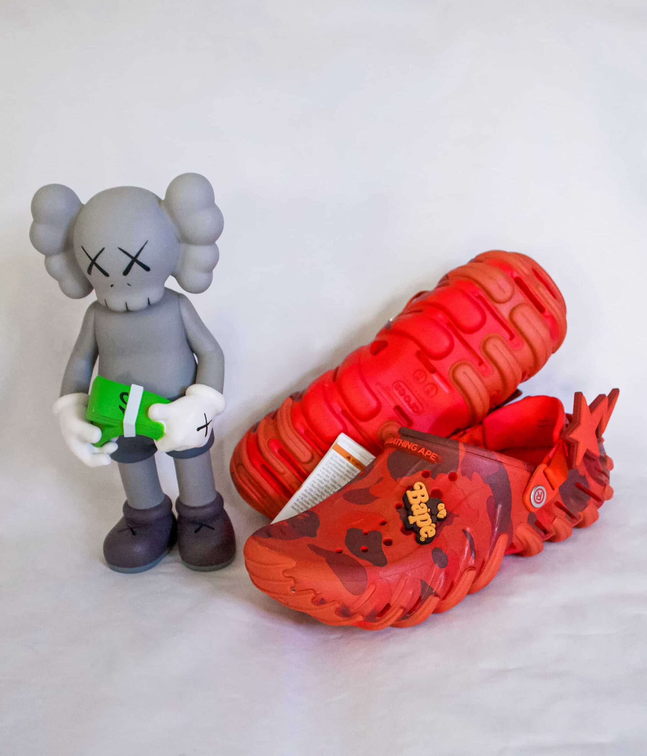 BAPE x Crocs Echo RO Clog ‘Red Camo’ - Image 2