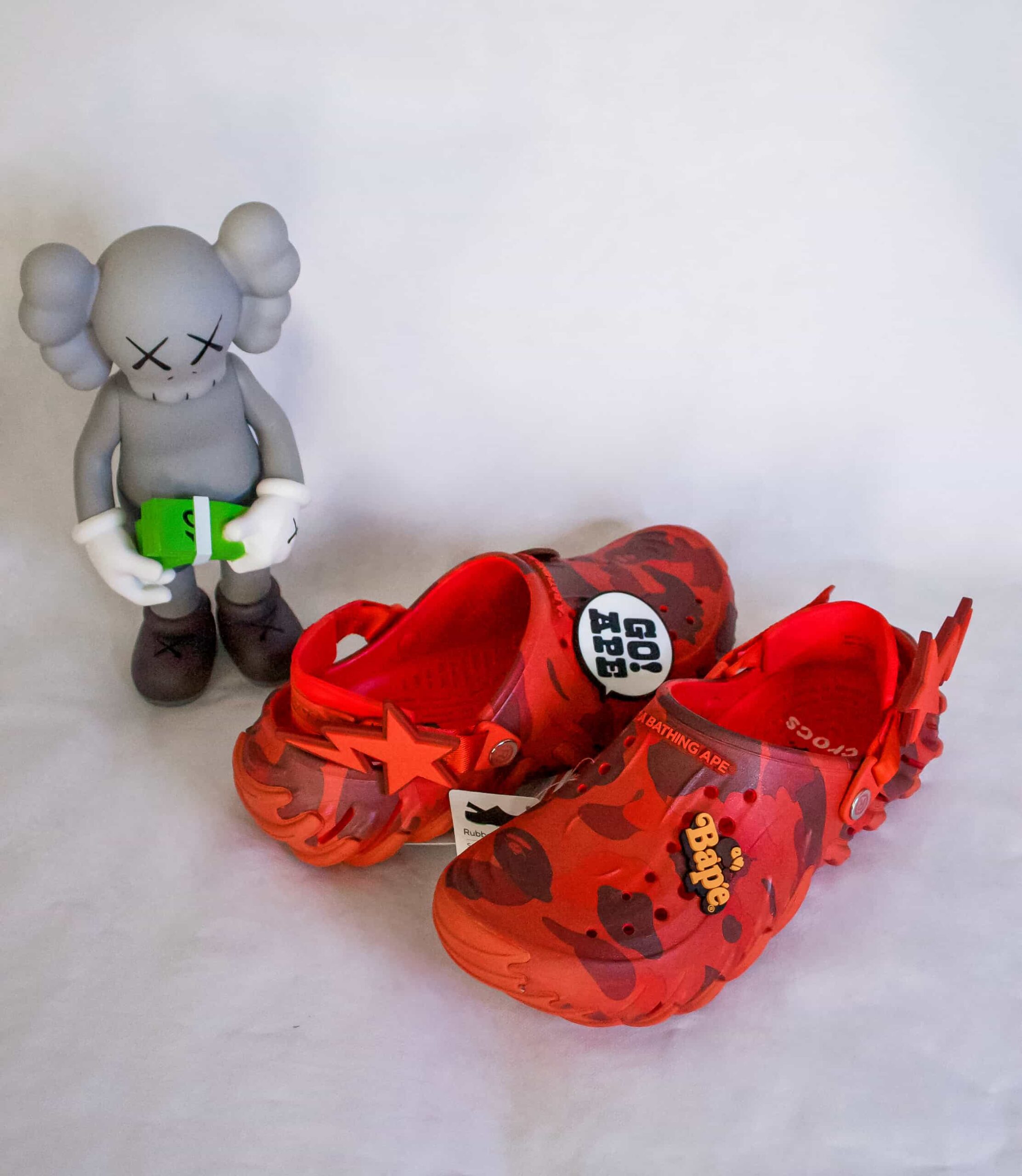 BAPE x Crocs Echo RO Clog ‘Red Camo’ - Image 3