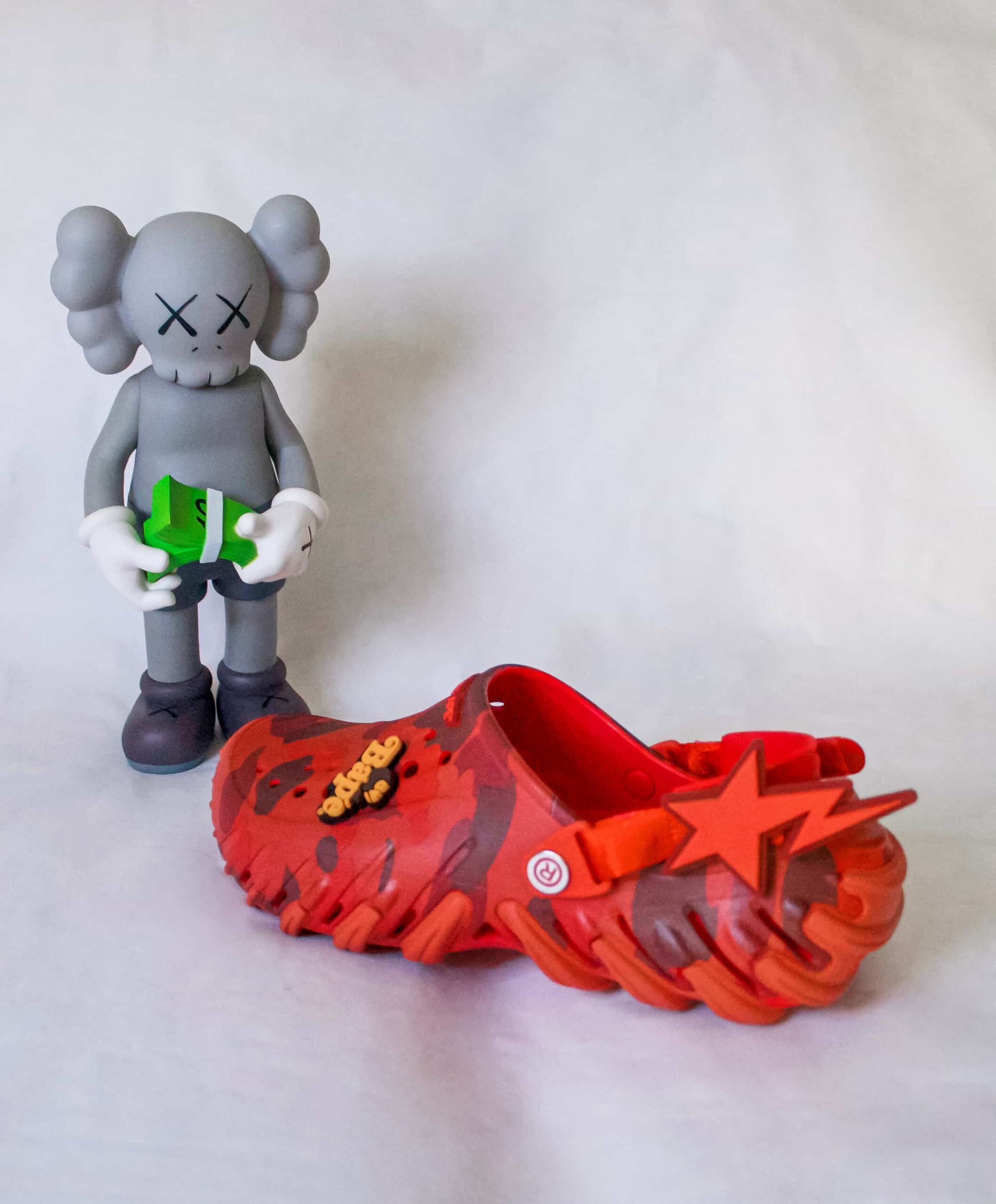 BAPE x Crocs Echo RO Clog ‘Red Camo’ - Image 4